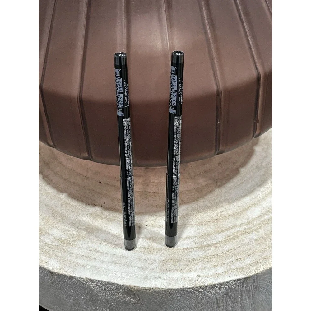 Avon Glimmersticks Waterproof Eye Liner Pencil - Brown Chocolate Lot Of 2 - NEW